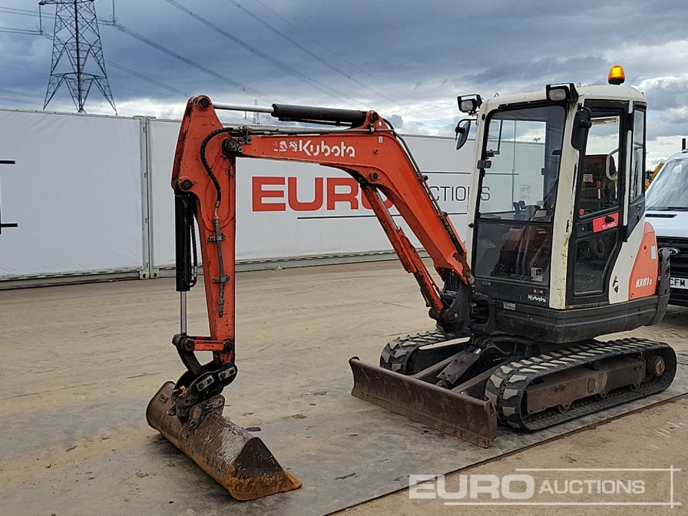 Kubota KX61-3 - Minigrävmaskin: bild 1 Kubota KX61-3 - Minigrävmaskin: bild 1