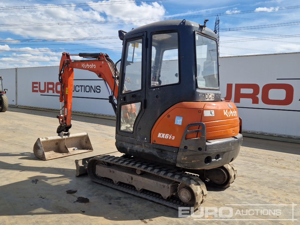 Kubota KX61-3 - Minigrävmaskin: bild 3 Kubota KX61-3 - Minigrävmaskin: bild 3
