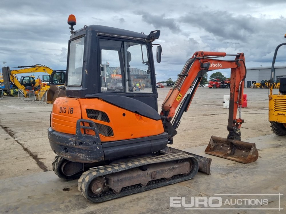 Kubota KX61-3 - Minigrävmaskin: bild 5 Kubota KX61-3 - Minigrävmaskin: bild 5