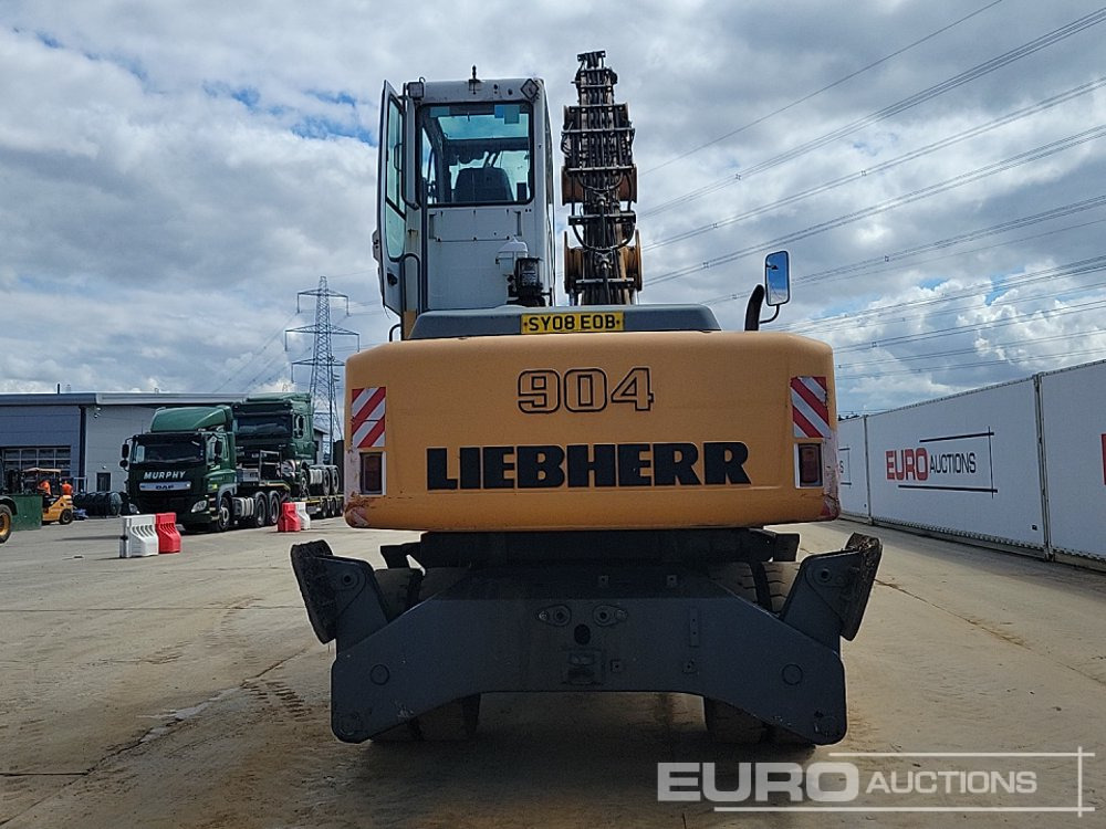 Liebherr A904C Litronic - Grävmaskin på däck: bild 4 Liebherr A904C Litronic - Grävmaskin på däck: bild 4