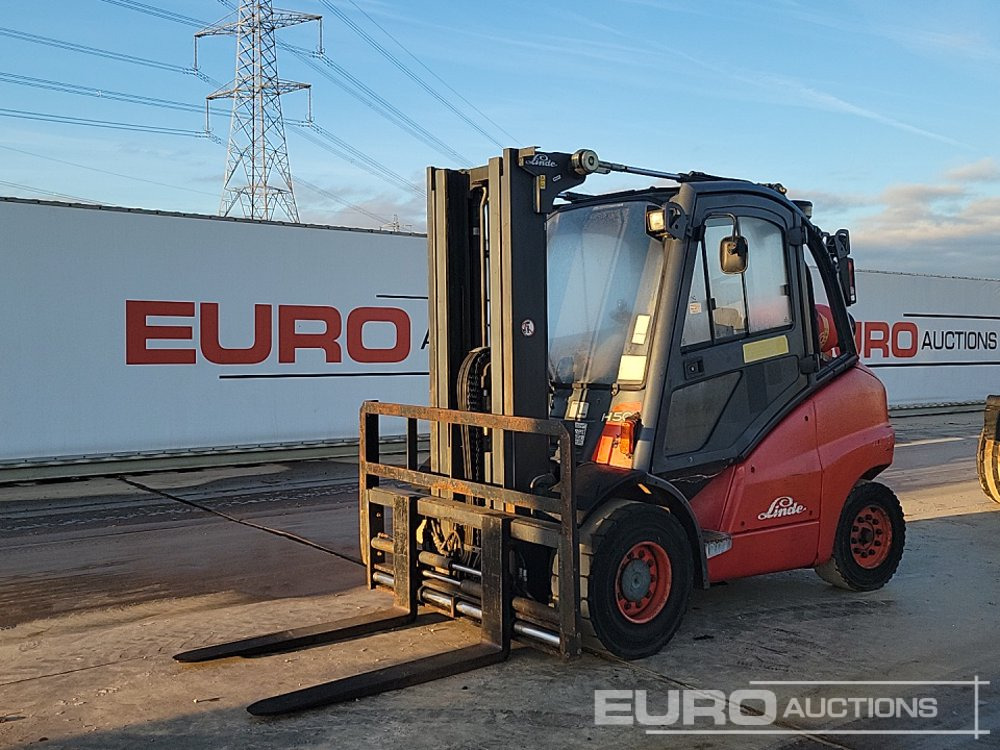 Linde H50T - Motviktstruck: bild 1 Linde H50T - Motviktstruck: bild 1