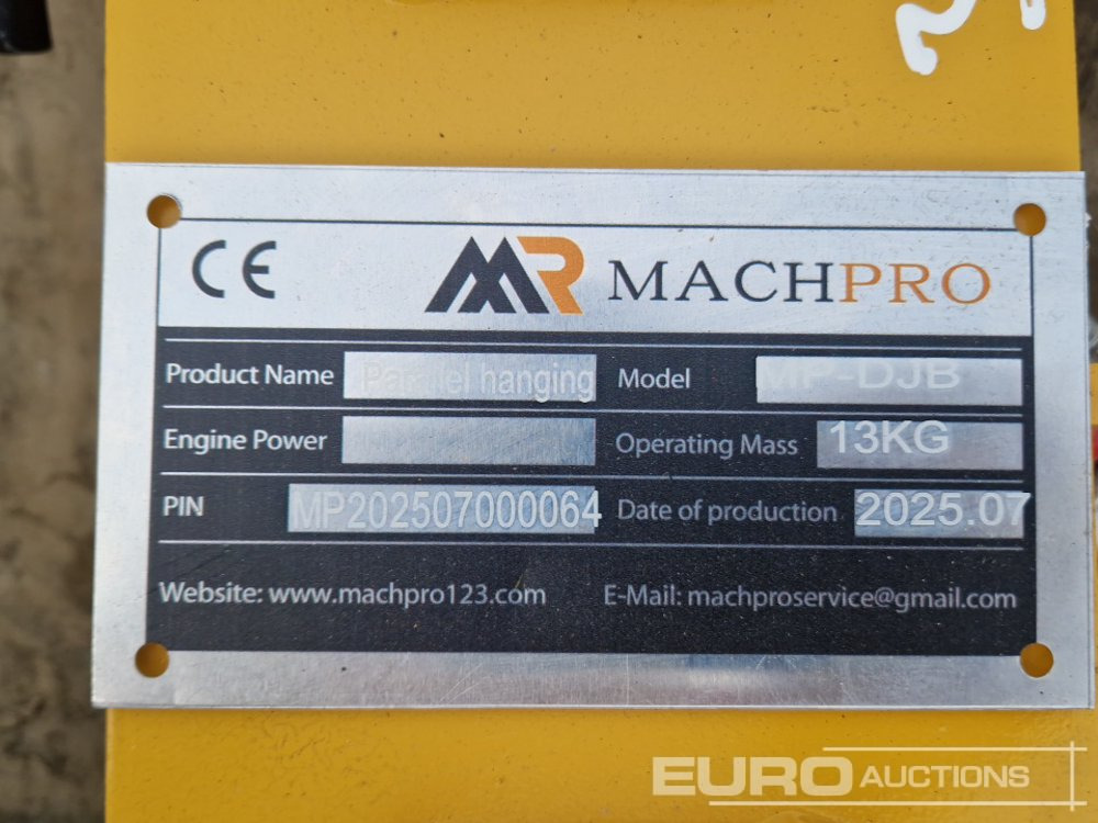 Materialhanteringsutrustning Unused 2025 Machpro MP-DJB: bild 14