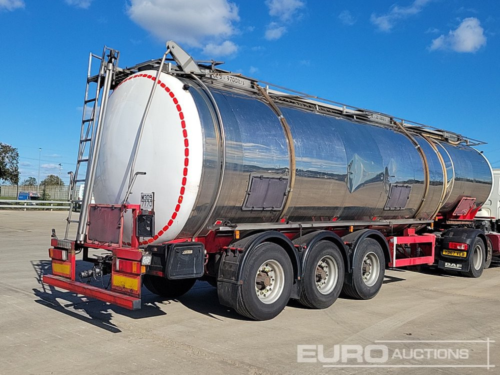 Melton 40,000 Litre Tri Axle Tanker Trailer - Tanktrailer: bild 5 Melton 40,000 Litre Tri Axle Tanker Trailer - Tanktrailer: bild 5