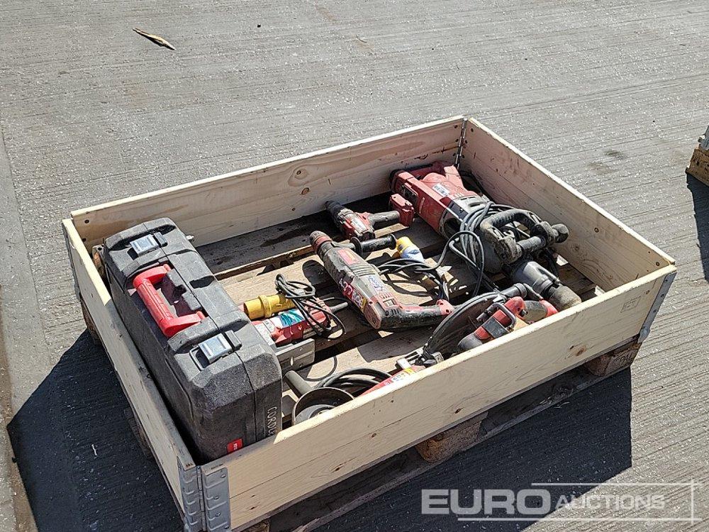 Milwaukee 6Ah Battery, Battery Circular Saw, Hammer Drill, Drill, Impact Driver, 110Volt Jigsaw, Grinder, Hammer Drill, Breaker - Entreprenadutrustning: bild 5 Milwaukee 6Ah Battery, Battery Circular Saw, Hammer Drill, Drill, Impact Driver, 110Volt Jigsaw, Grinder, Hammer Drill, Breaker - Entreprenadutrustning: bild 5