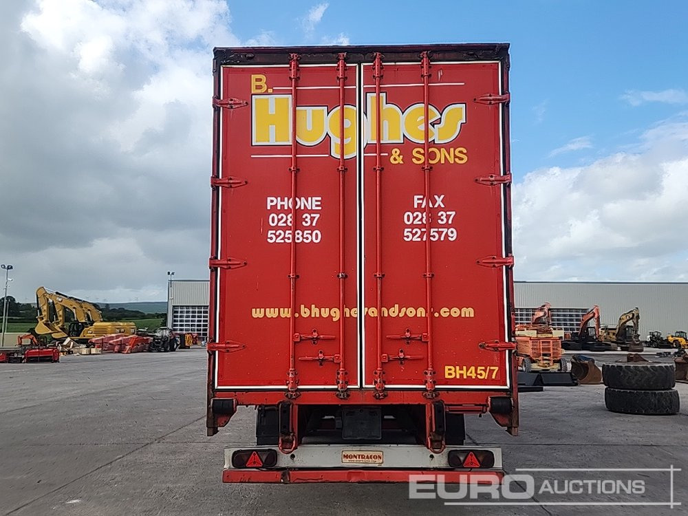 Montracon 45' Tri Axle Curtainsider Trailer, BPW Axles - Kapelltrailer: bild 4 Montracon 45' Tri Axle Curtainsider Trailer, BPW Axles - Kapelltrailer: bild 4
