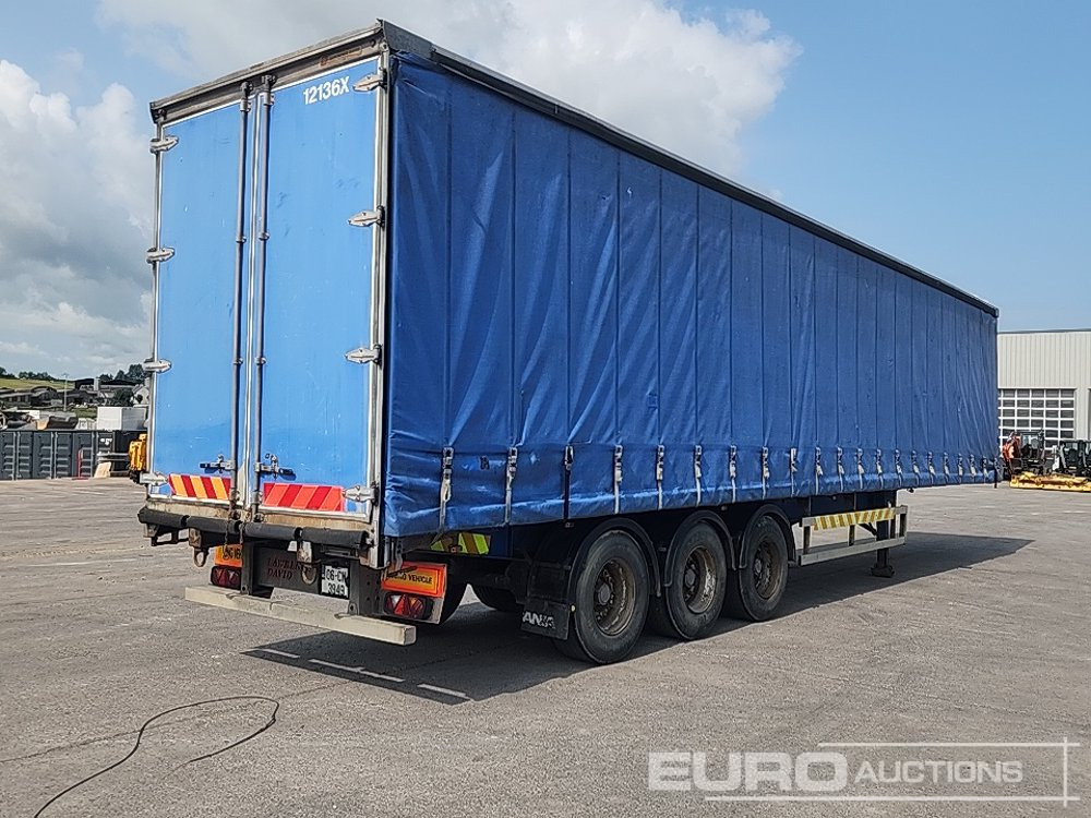 Montracon 45' Tri Axle Curtainsider Trailer - Kapelltrailer: bild 5 Montracon 45' Tri Axle Curtainsider Trailer - Kapelltrailer: bild 5