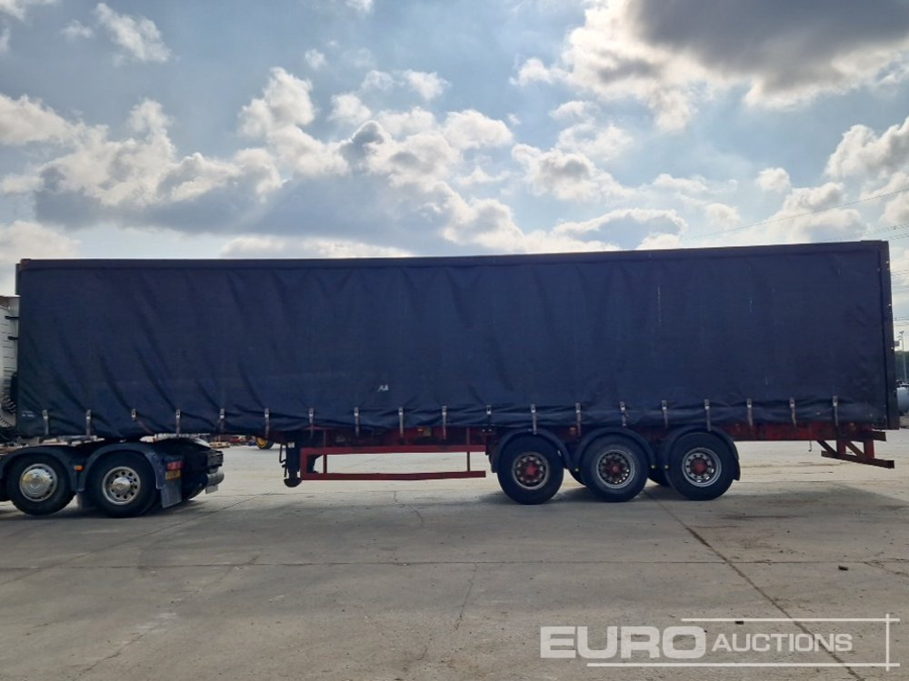 Montracon Tri Axle Curtainsider Trailer - Kapelltrailer: bild 2 Montracon Tri Axle Curtainsider Trailer - Kapelltrailer: bild 2