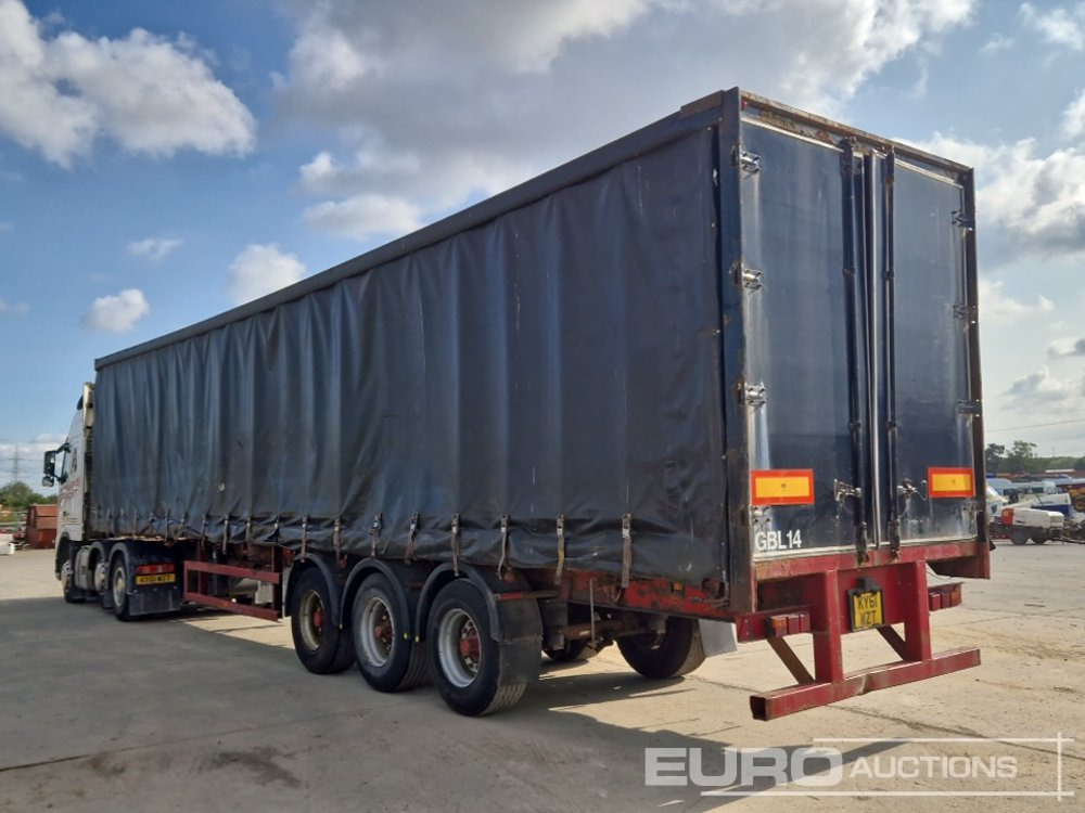 Montracon Tri Axle Curtainsider Trailer - Kapelltrailer: bild 3 Montracon Tri Axle Curtainsider Trailer - Kapelltrailer: bild 3