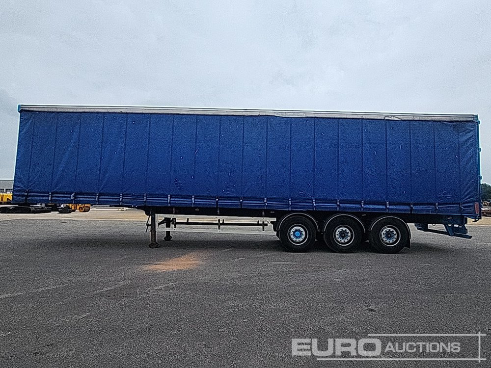 SDC 45' Tri Axle Curtainsider Trailer - Kapelltrailer: bild 2 SDC 45' Tri Axle Curtainsider Trailer - Kapelltrailer: bild 2