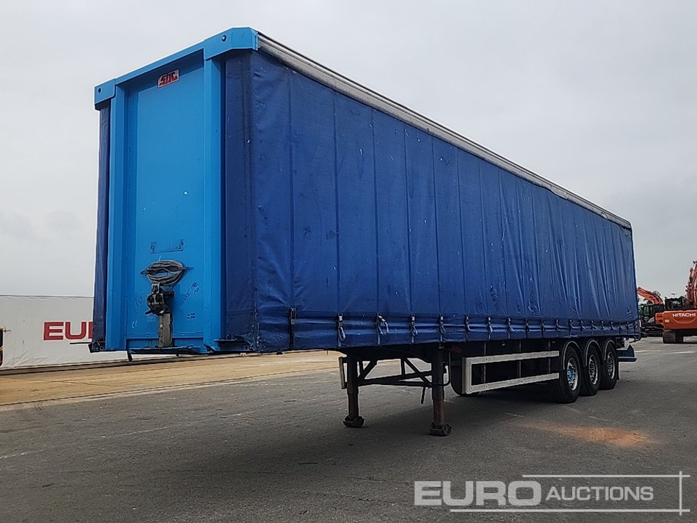 SDC 45' Tri Axle Curtainsider Trailer - Kapelltrailer: bild 1 SDC 45' Tri Axle Curtainsider Trailer - Kapelltrailer: bild 1