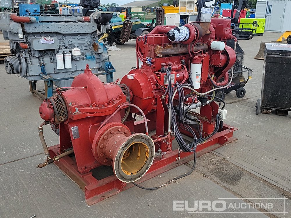 SPP 10" Water Pump, Cummins Engine - Vattenpump: bild 1 SPP 10" Water Pump, Cummins Engine - Vattenpump: bild 1