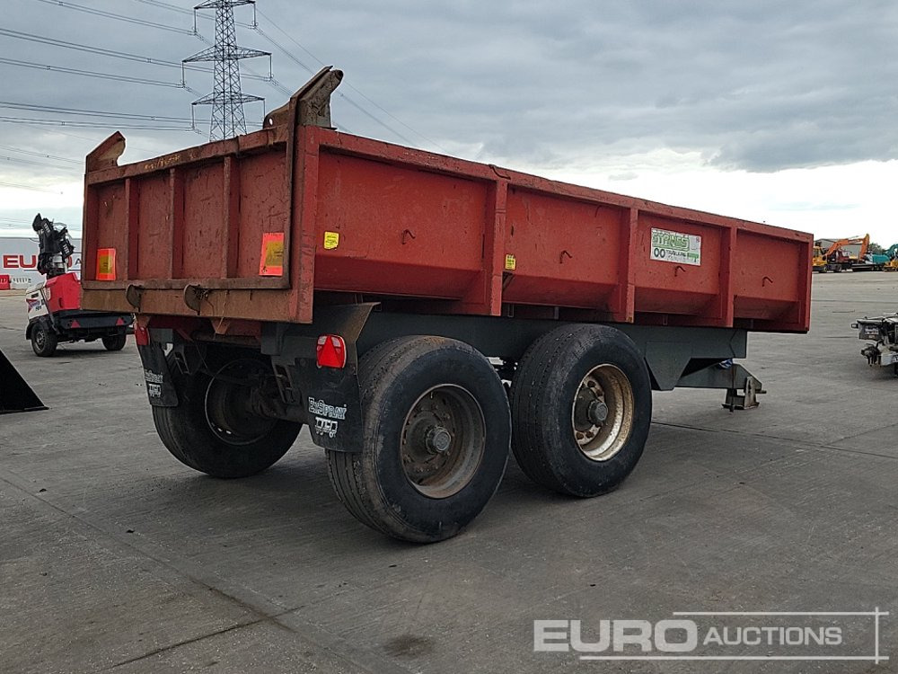 Staines Twin Axle Draw Bar Tipping Trailer, 10 Stud Axle - Tippsläp: bild 5 Staines Twin Axle Draw Bar Tipping Trailer, 10 Stud Axle - Tippsläp: bild 5