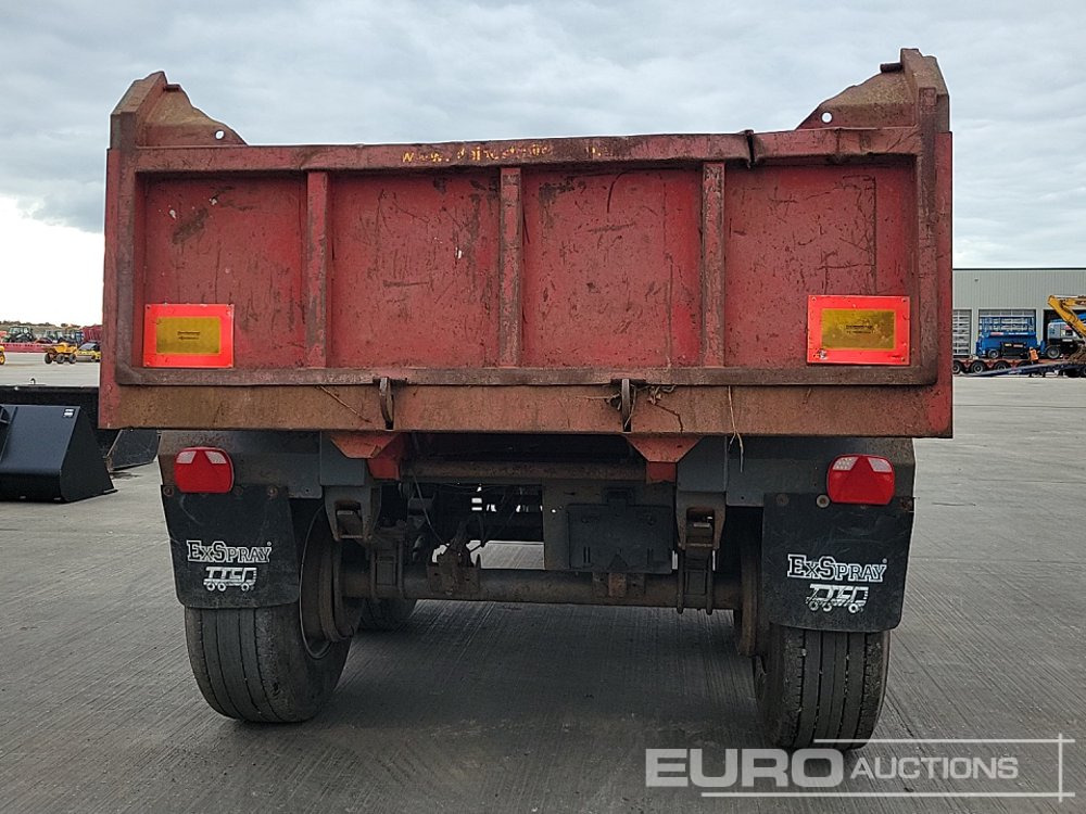 Staines Twin Axle Draw Bar Tipping Trailer, 10 Stud Axle - Tippsläp: bild 4 Staines Twin Axle Draw Bar Tipping Trailer, 10 Stud Axle - Tippsläp: bild 4