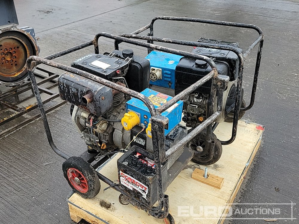 Stephill 6kVA Generator, Yanmar Engine (2 of) - Motor: bild 3 Stephill 6kVA Generator, Yanmar Engine (2 of) - Motor: bild 3