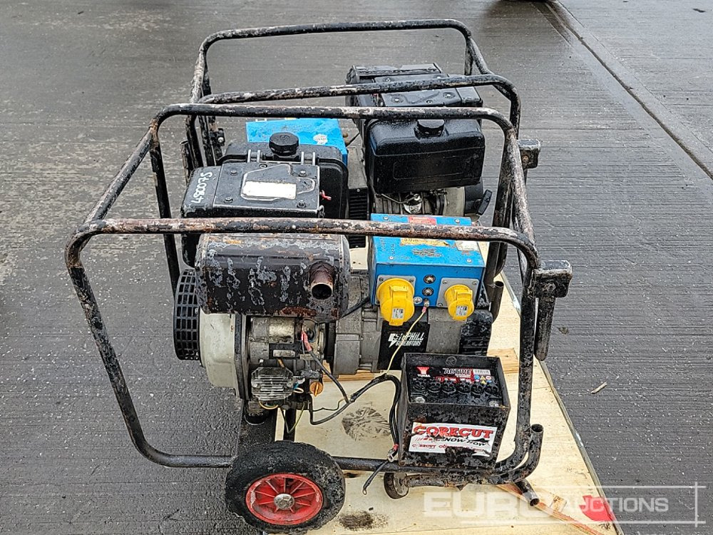 Stephill 6kVA Generator, Yanmar Engine (2 of) - Motor: bild 2 Stephill 6kVA Generator, Yanmar Engine (2 of) - Motor: bild 2