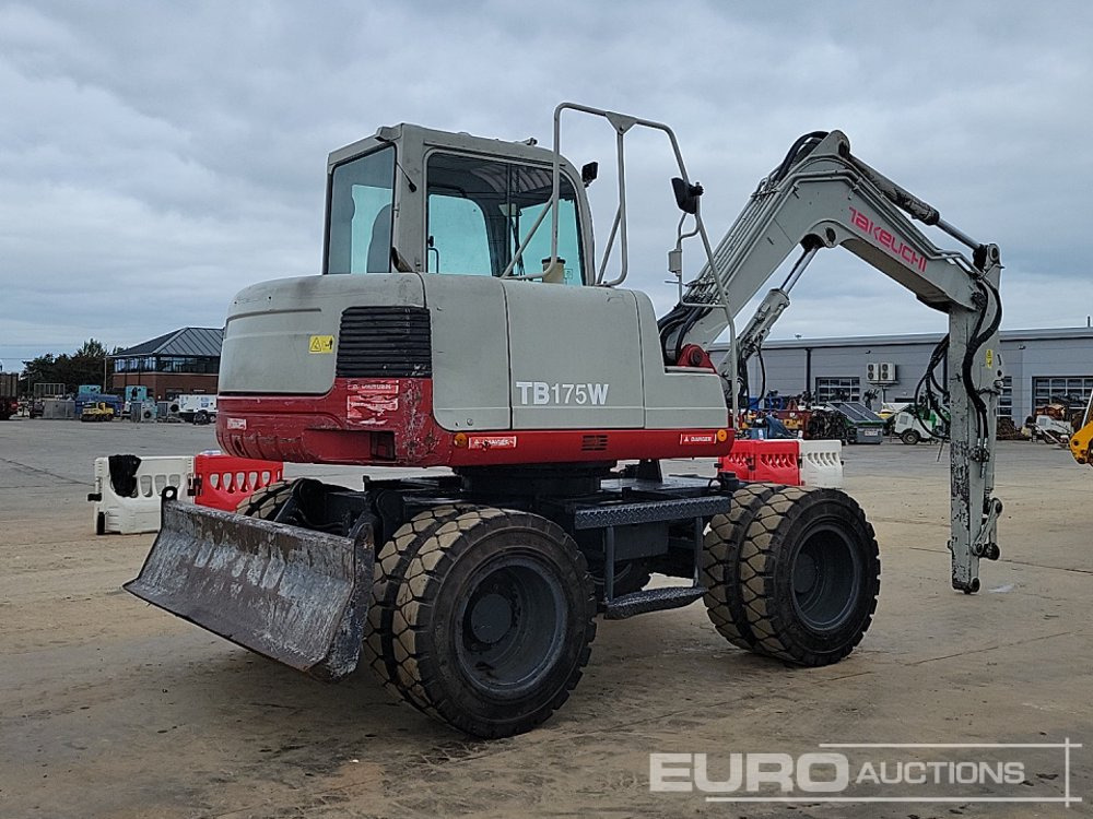 Takeuchi TB175W - Grävmaskin på däck: bild 5 Takeuchi TB175W - Grävmaskin på däck: bild 5