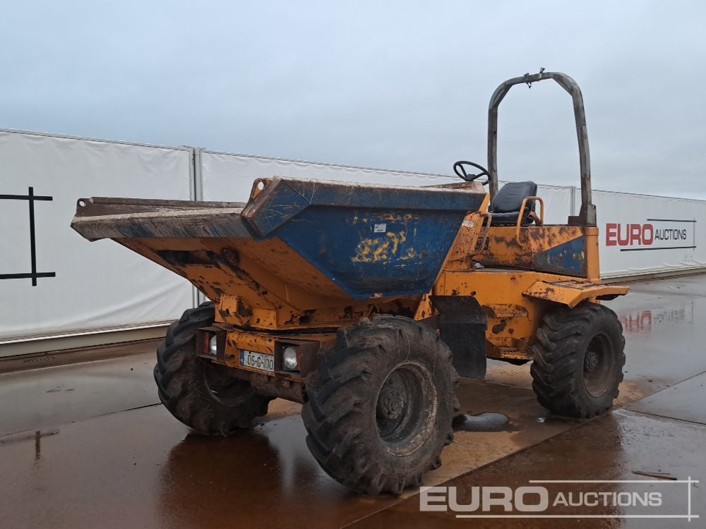 Thwaites 6 Ton Swivel Skip - Minitippbil: bild 1 Thwaites 6 Ton Swivel Skip - Minitippbil: bild 1