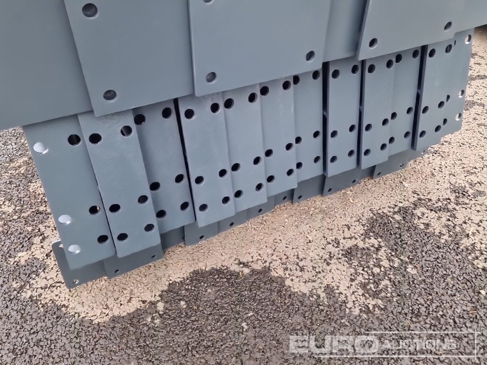 Unused 100' x 30' x 15' Steel Frame Building, 12.5 Roof Pitch, Purlin Cleats, Roof Bracing - Container hus: bild 5 Unused 100' x 30' x 15' Steel Frame Building, 12.5 Roof Pitch, Purlin Cleats, Roof Bracing - Container hus: bild 5