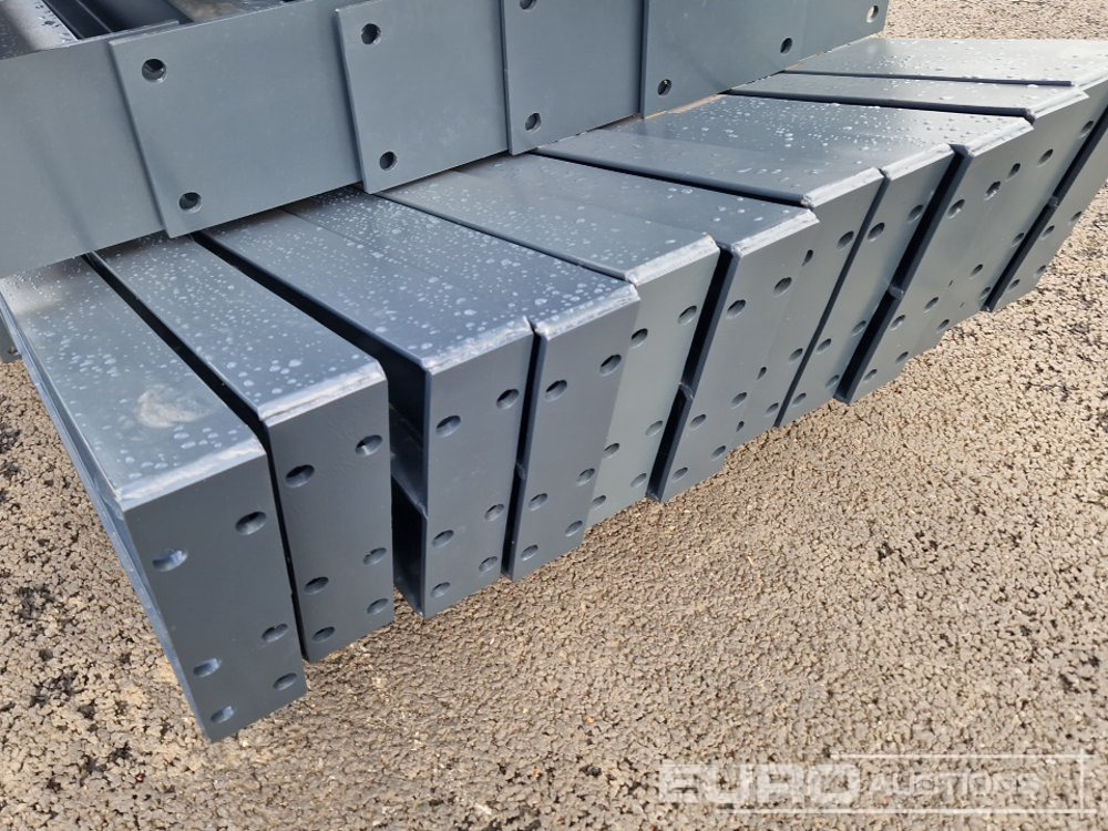 Unused 100' x 40' x 16.5' Steel Frame Building, 12.5 Roof Pitch, Purlin Cleats, Roof Bracing - Container hus: bild 5 Unused 100' x 40' x 16.5' Steel Frame Building, 12.5 Roof Pitch, Purlin Cleats, Roof Bracing - Container hus: bild 5