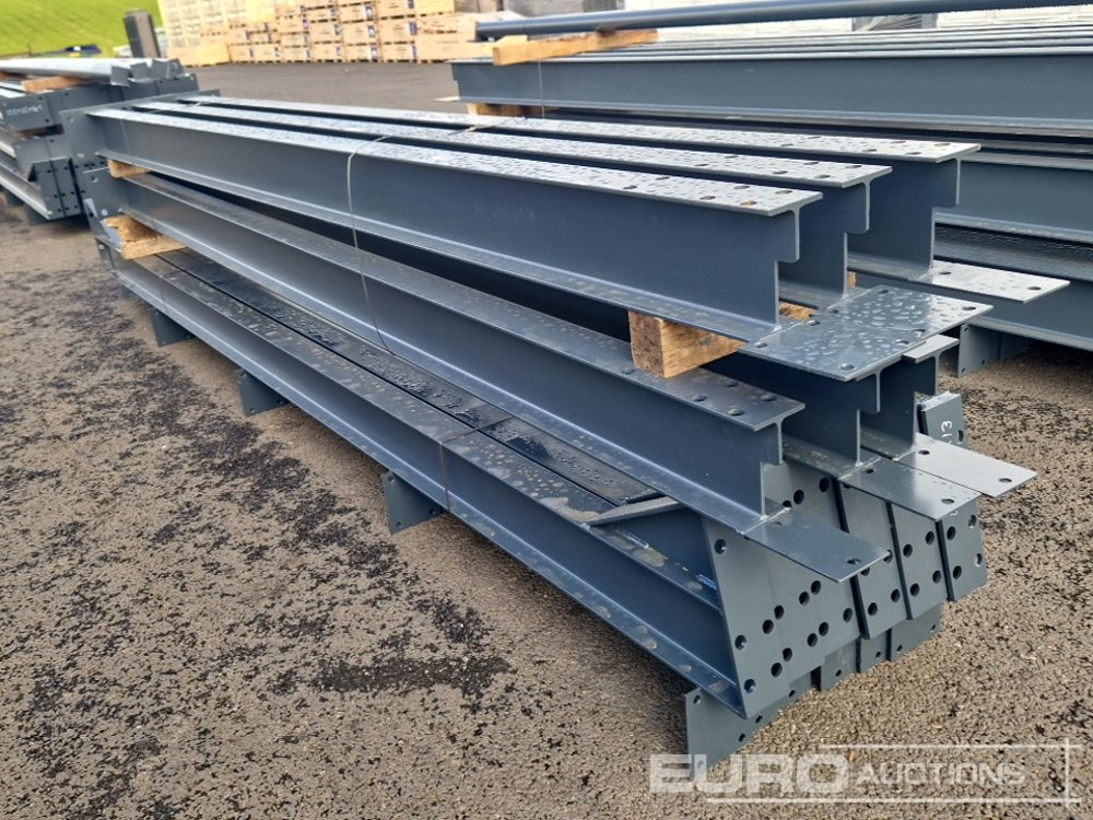Unused 40’ x 30' x 13’ Steel Frame Building, 12.5 Roof Pitch, Purlin Cleats - Container hus: bild 2 Unused 40’ x 30' x 13’ Steel Frame Building, 12.5 Roof Pitch, Purlin Cleats - Container hus: bild 2
