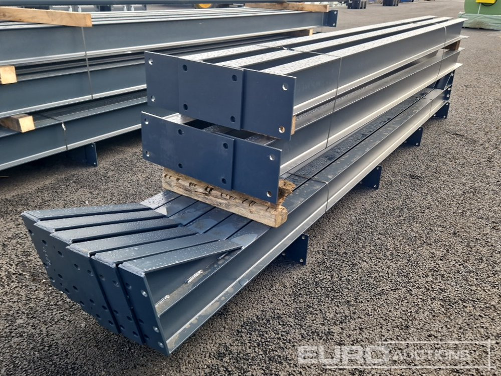 Unused 40’ x 30' x 13’ Steel Frame Building, 12.5 Roof Pitch, Purlin Cleats - Container hus: bild 1 Unused 40’ x 30' x 13’ Steel Frame Building, 12.5 Roof Pitch, Purlin Cleats - Container hus: bild 1