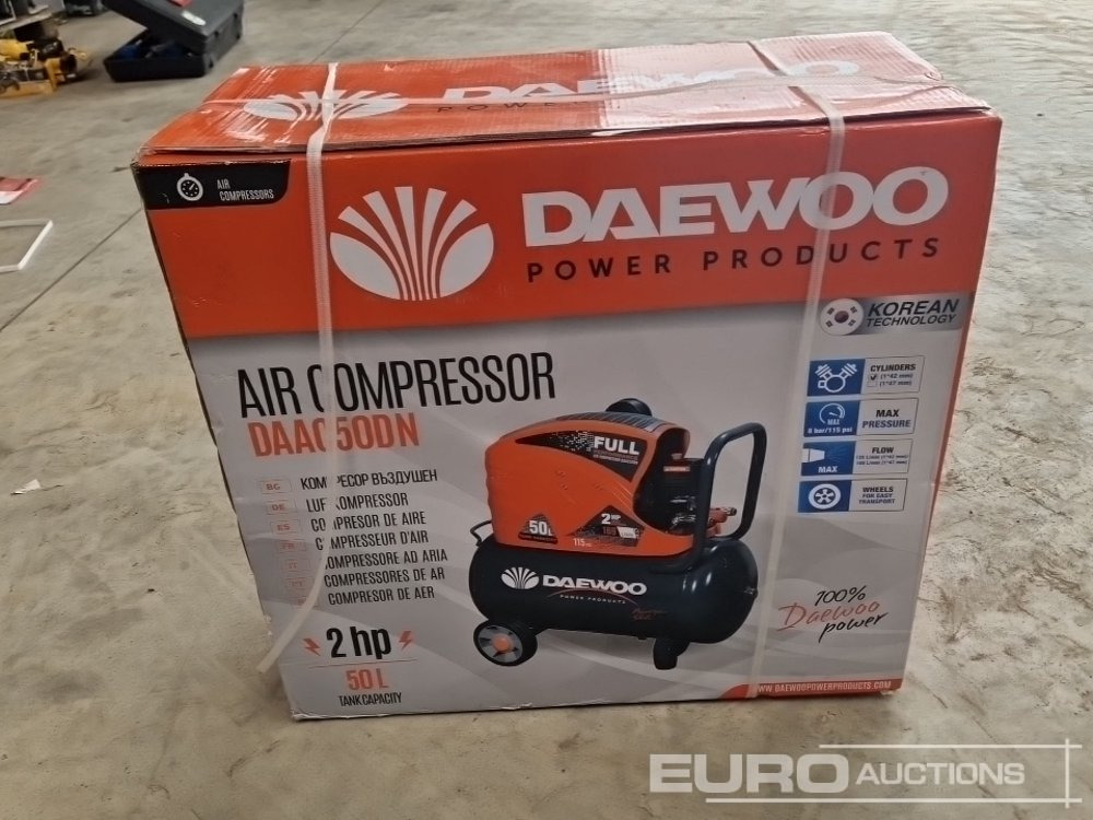 Unused Daewoo DAAC50DN - Luftkompressor: bild 4 Unused Daewoo DAAC50DN - Luftkompressor: bild 4