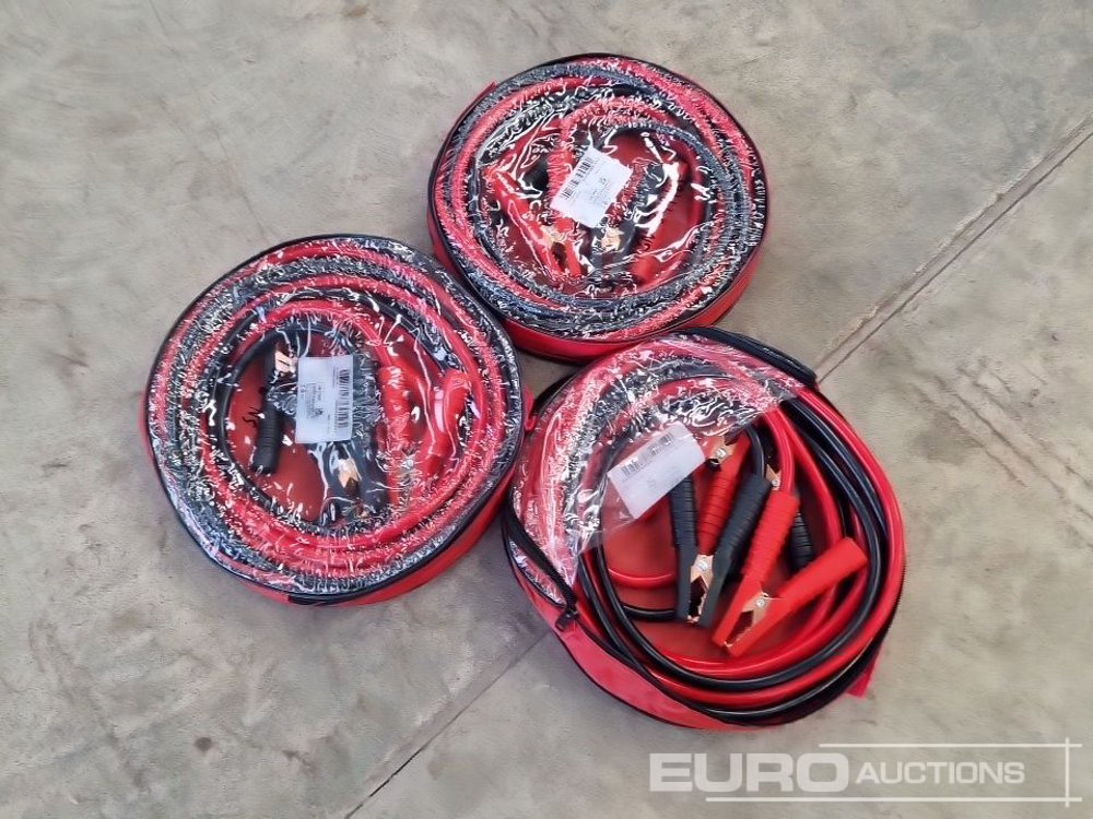 Unused Heavy Duty 3000Amp 6 Metre Jump Leads (3 of) - Garage & Verkstadsutrustning: bild 4 Unused Heavy Duty 3000Amp 6 Metre Jump Leads (3 of) - Garage & Verkstadsutrustning: bild 4