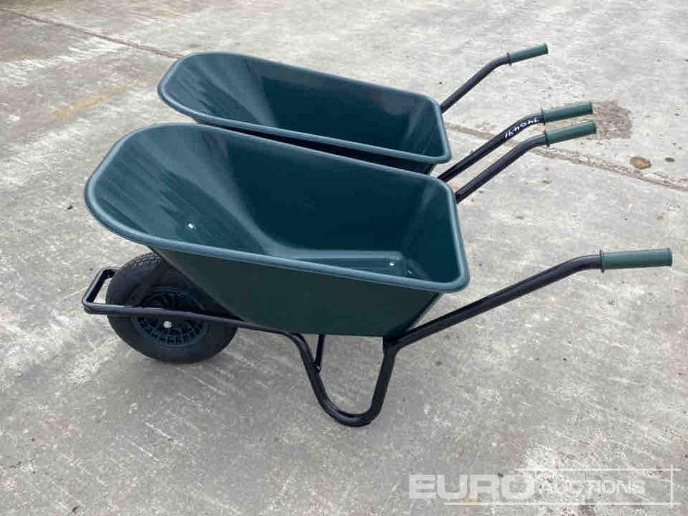 Unused Plastic Tub Wheelbarrow (2 of) - Entreprenadutrustning: bild 2 Unused Plastic Tub Wheelbarrow (2 of) - Entreprenadutrustning: bild 2