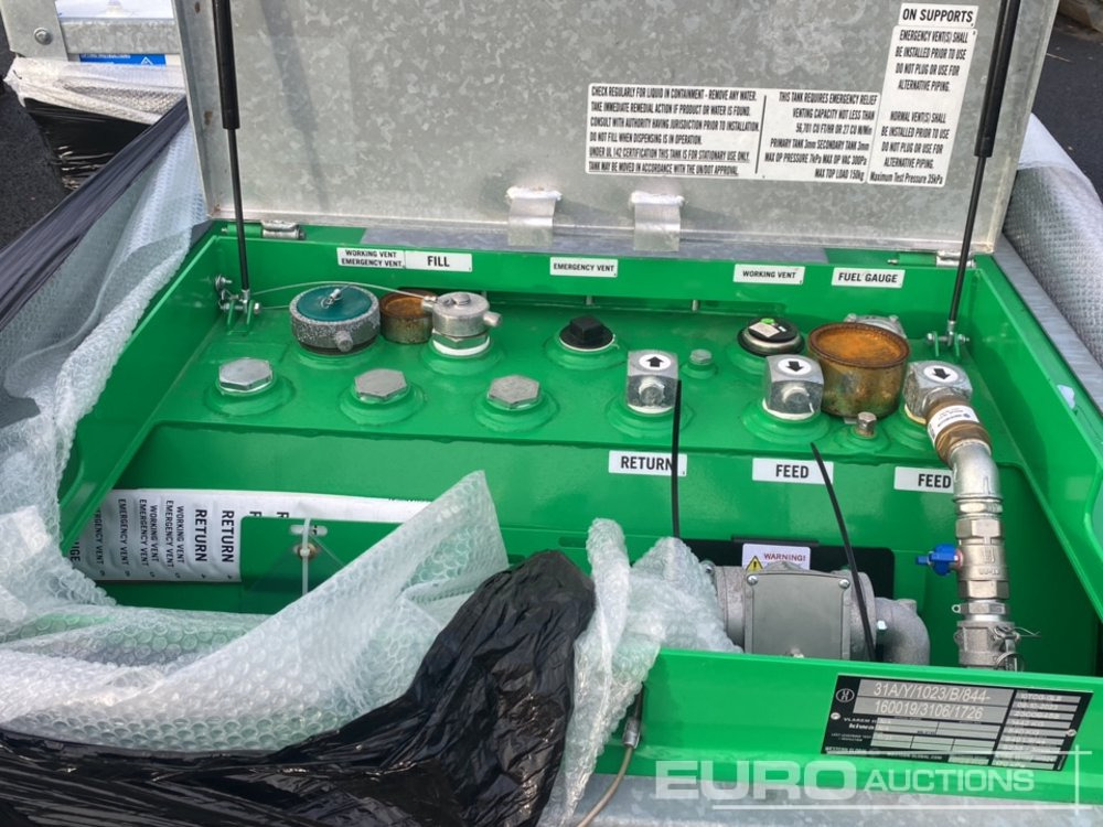 Unused Western Global 1000 Litre Transportable Fuel Storage Tank, 12V Electric Pump, G-Flow meter 80 LPM - Lagringstank: bild 5 Unused Western Global 1000 Litre Transportable Fuel Storage Tank, 12V Electric Pump, G-Flow meter 80 LPM - Lagringstank: bild 5