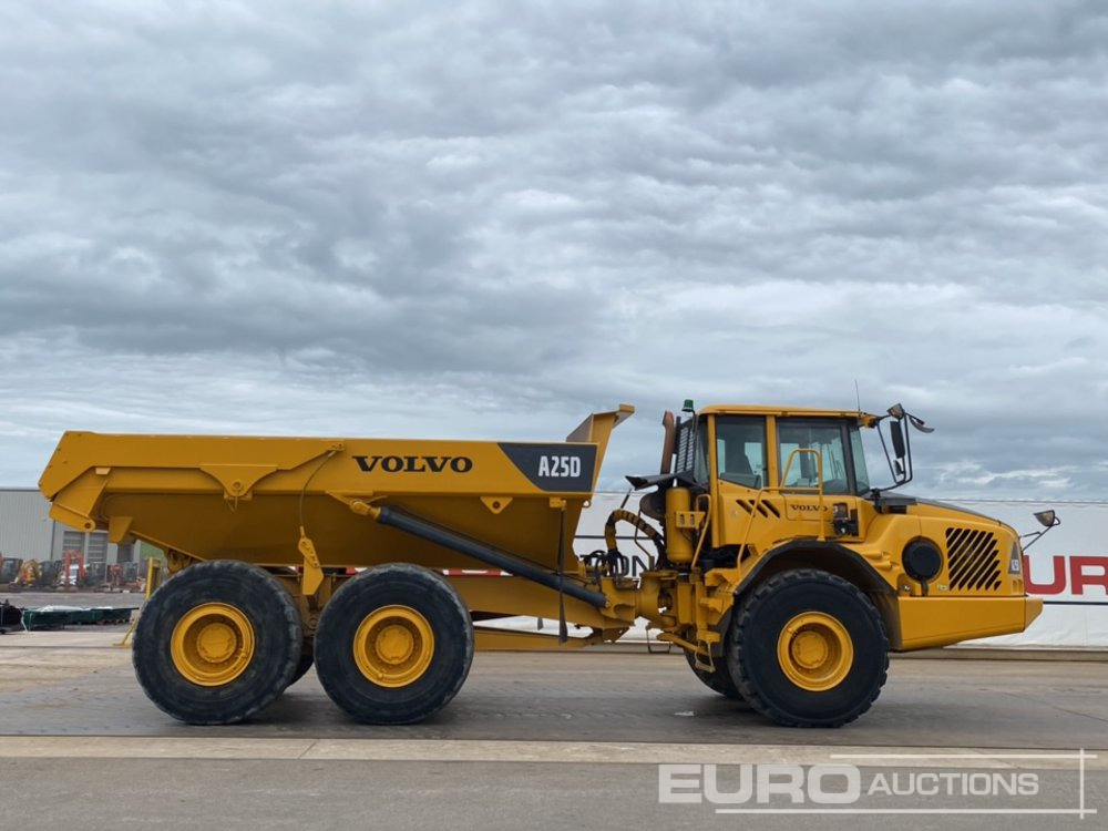 Ramstyrd dumper Volvo A25D: bild 6