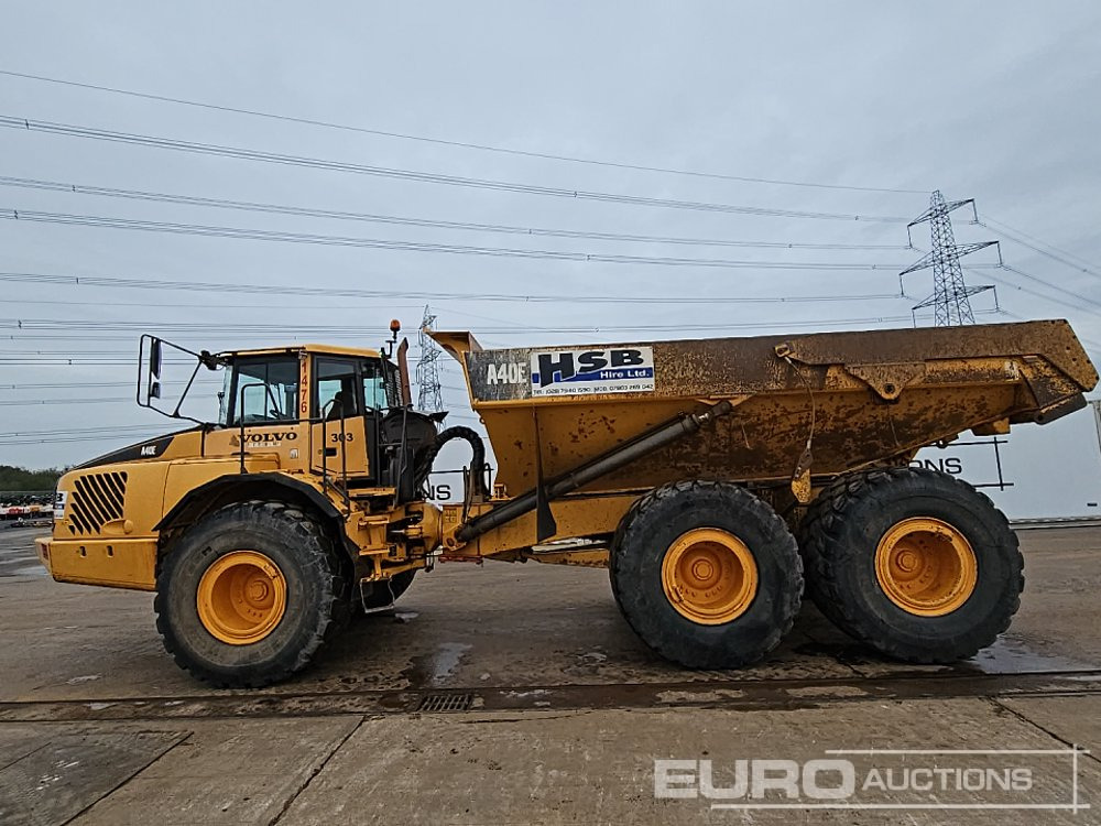 Volvo A40E - Ramstyrd dumper: bild 2 Volvo A40E - Ramstyrd dumper: bild 2