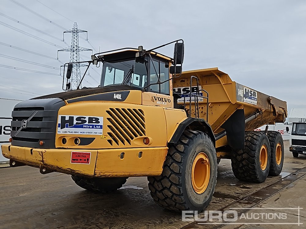 Volvo A40E - Ramstyrd dumper: bild 1 Volvo A40E - Ramstyrd dumper: bild 1