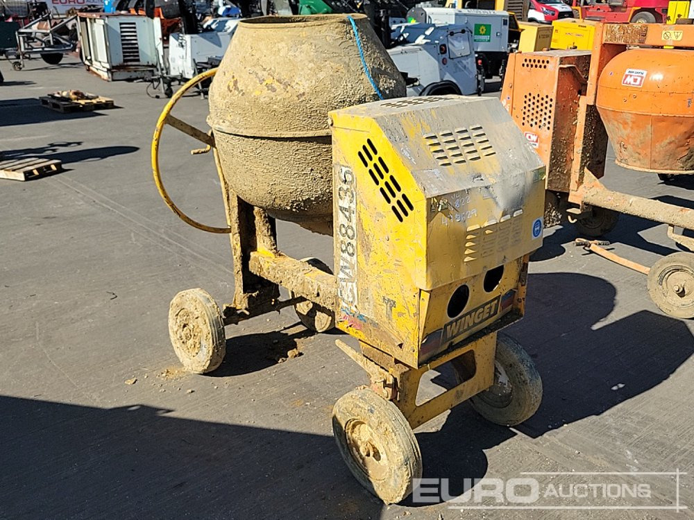 Winget Diesel Cement Mixer, Electric Start Yanmar Engine - Betongblandare: bild 3 Winget Diesel Cement Mixer, Electric Start Yanmar Engine - Betongblandare: bild 3