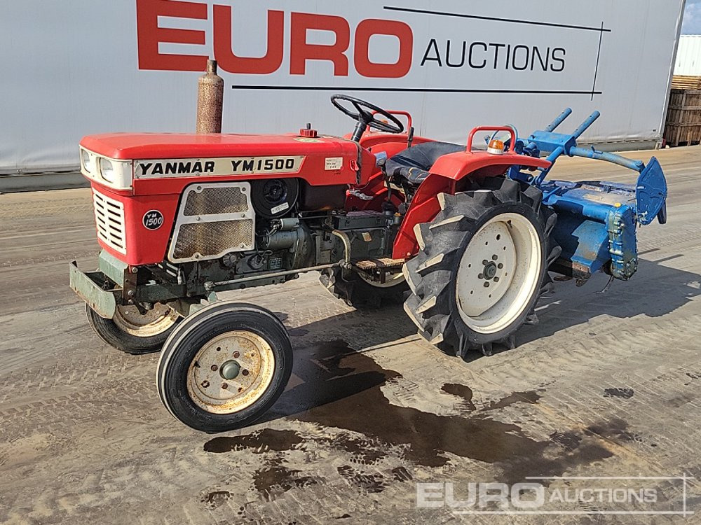 Yanmar YM1500 - Minitraktor: bild 1 Yanmar YM1500 - Minitraktor: bild 1