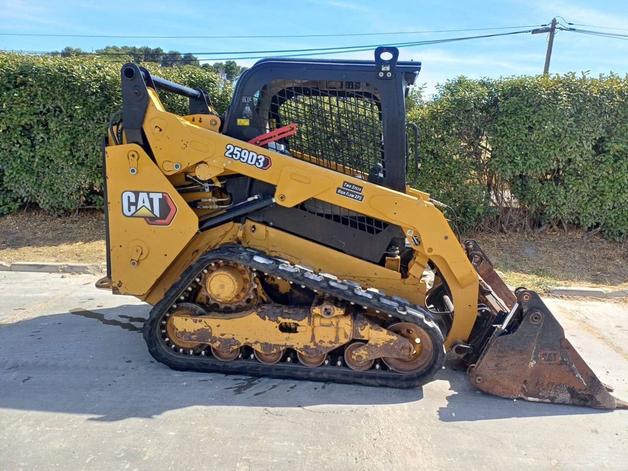 CAT 259D - Bandlastare: bild 3 CAT 259D - Bandlastare: bild 3