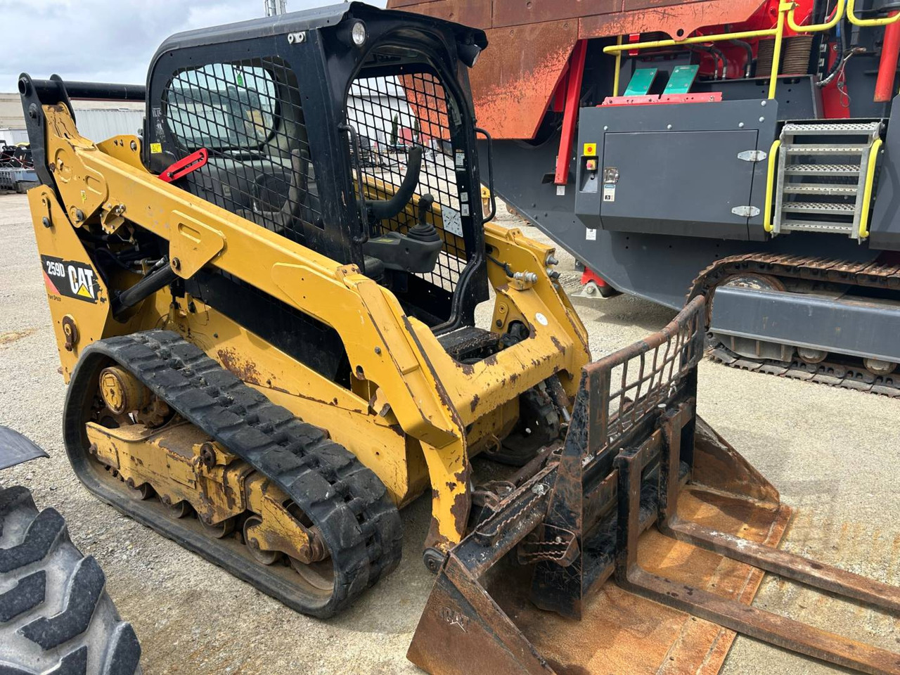 CAT 259D - Bandlastare: bild 2 CAT 259D - Bandlastare: bild 2