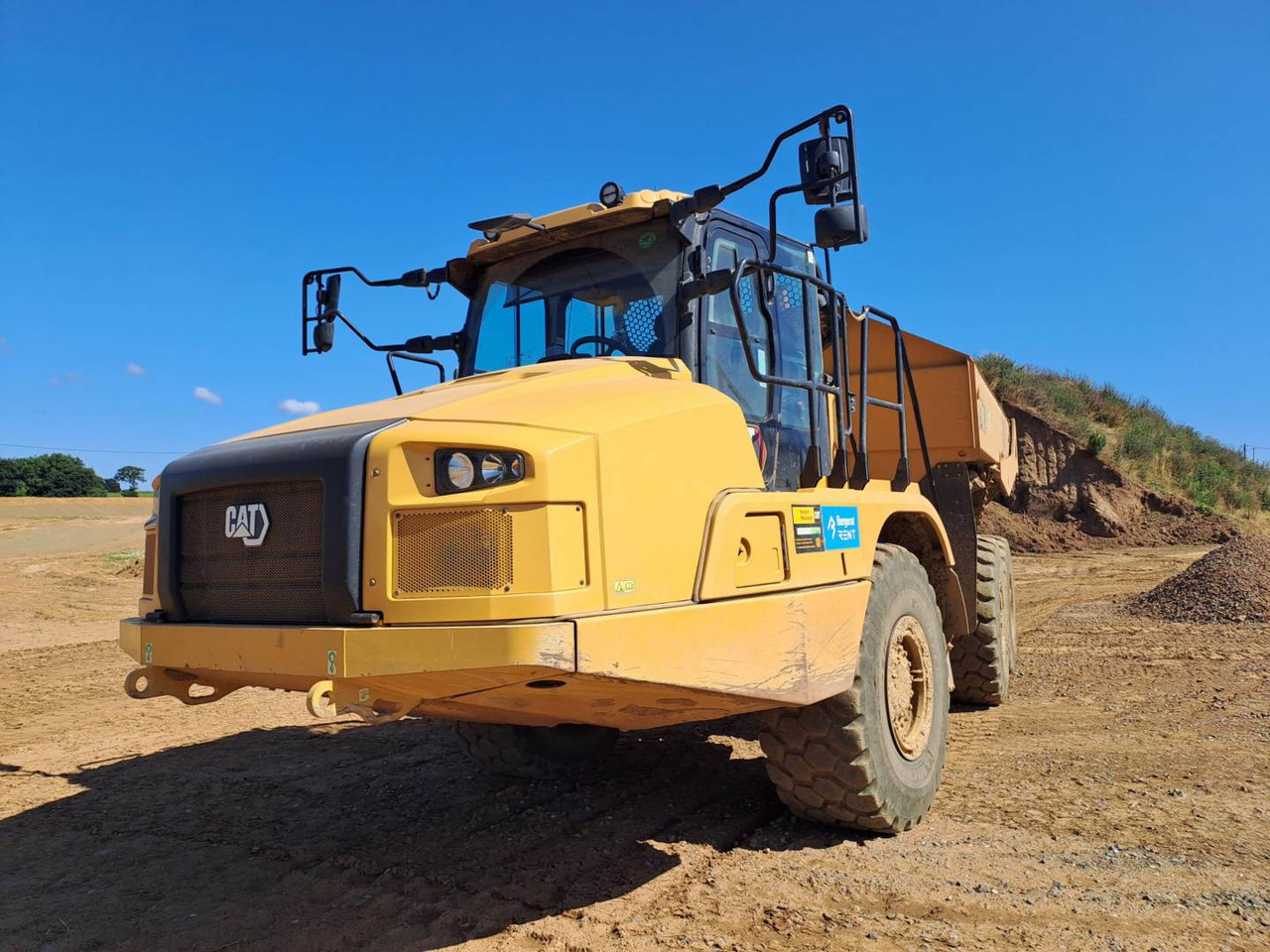 CAT 730 - Ramstyrd dumper: bild 1 CAT 730 - Ramstyrd dumper: bild 1