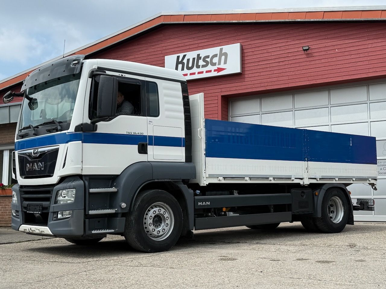 MAN TGS 18.430 BL Pritsche 5,50m, EURO 6D - Flakbil: bild 1 MAN TGS 18.430 BL Pritsche 5,50m, EURO 6D - Flakbil: bild 1