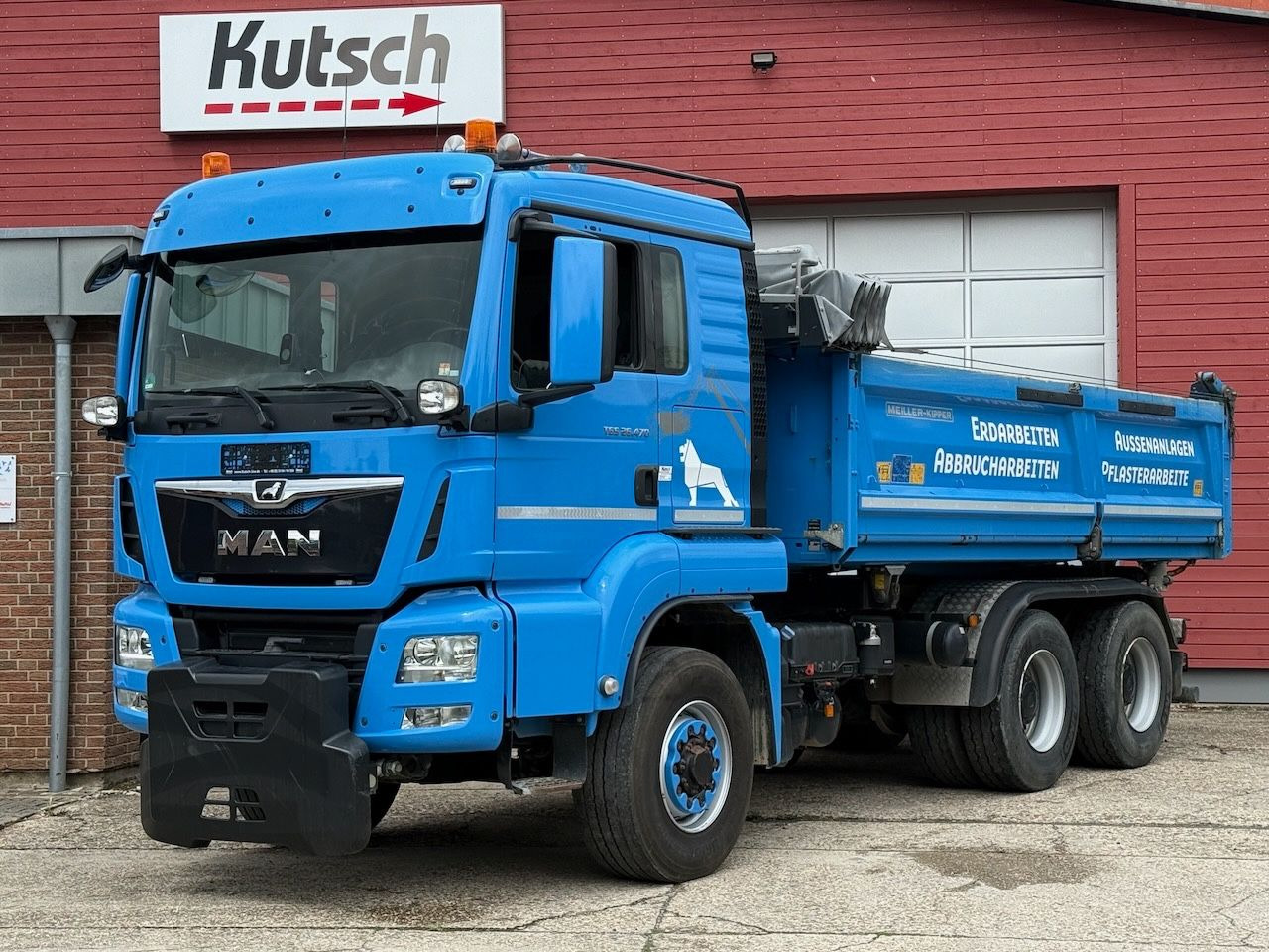 MAN TGS 26.470BL 6x6H, el. Plane, Bordm, Schneepl. - Tippbil lastbil: bild 3 MAN TGS 26.470BL 6x6H, el. Plane, Bordm, Schneepl. - Tippbil lastbil: bild 3