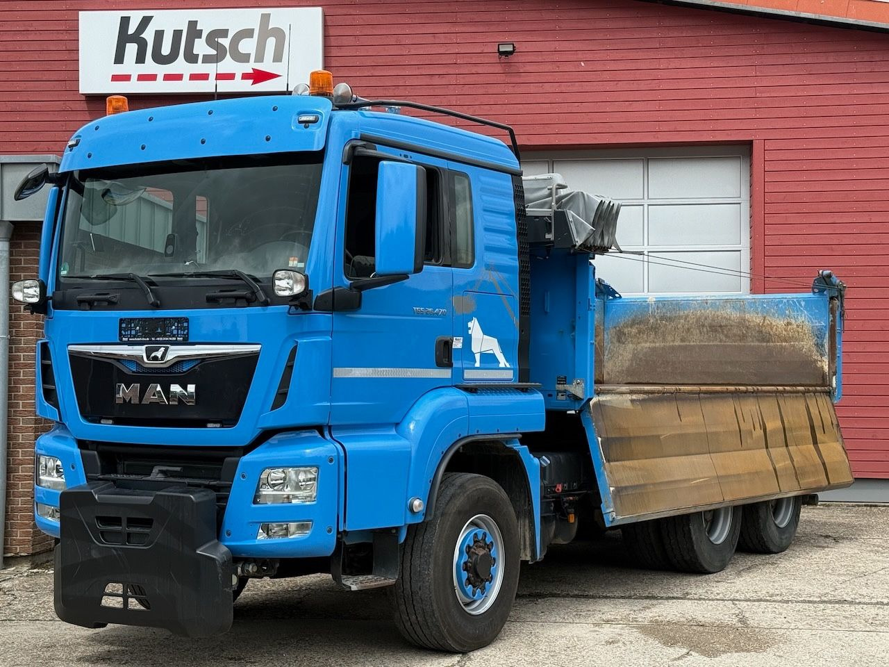 MAN TGS 26.470BL 6x6H, el. Plane, Bordm, Schneepl. - Tippbil lastbil: bild 2 MAN TGS 26.470BL 6x6H, el. Plane, Bordm, Schneepl. - Tippbil lastbil: bild 2
