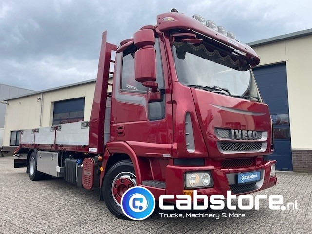 Iveco ML100E18 EEV Eurocargo - Machinetransporter- Oprijwagen - Laadvermogen 5350 kg - Bouwjaar 2012 - Handgeschakeld - Km 181.932 - APK tot 16-07-2026 !! - Biltransportbil lastbil: bild 1 Iveco ML100E18 EEV Eurocargo - Machinetransporter- Oprijwagen - Laadvermogen 5350 kg - Bouwjaar 2012 - Handgeschakeld - Km 181.932 - APK tot 16-07-2026 !! - Biltransportbil lastbil: bild 1