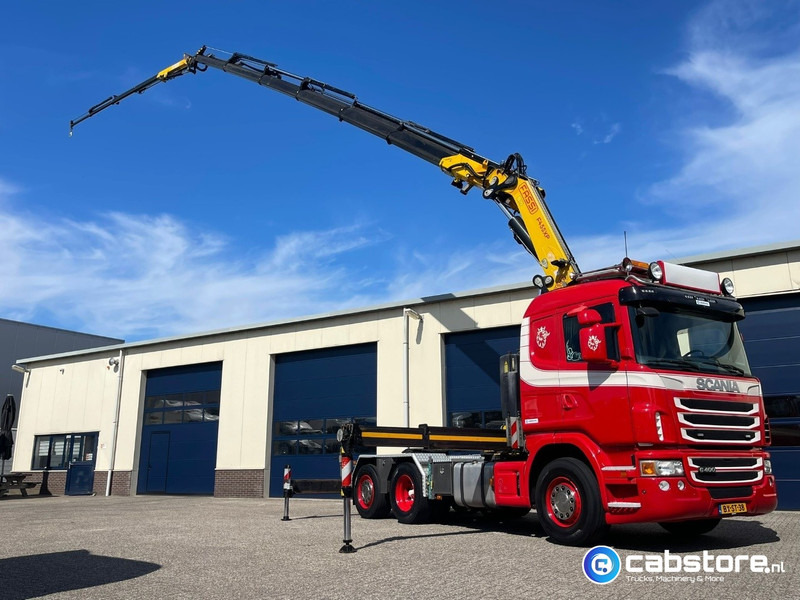 Scania G 400 A 6X2*4 HNA Euro 5 - Handgeschakeld - FASSI F455XP + JIP Autolaadkraan - Bouwjaar 2010 - Km 748.730 - Very good condition !! - Kranbil: bild 1 Scania G 400 A 6X2*4 HNA Euro 5 - Handgeschakeld - FASSI F455XP + JIP Autolaadkraan - Bouwjaar 2010 - Km 748.730 - Very good condition !! - Kranbil: bild 1