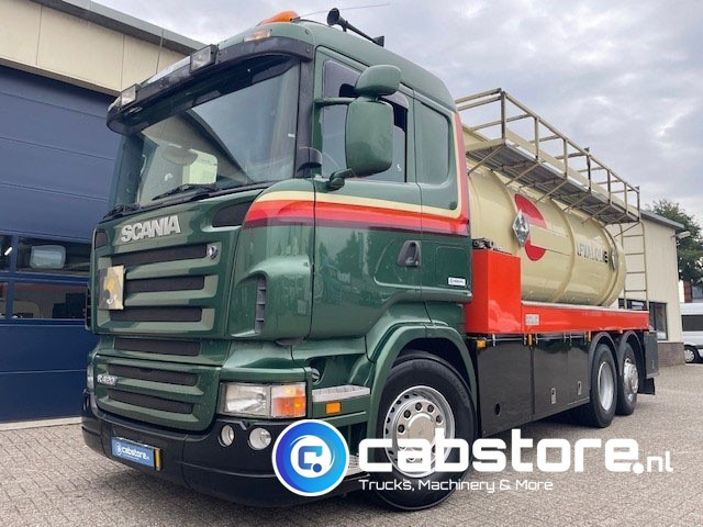 Scania R 420 LB 6X2*4 HNA - Tankwagen - ADR - Bouwjaar 2006 - 16.200 Liter - Weegsysteem - km 832.400 - Olietanks - Tankbil: bild 2 Scania R 420 LB 6X2*4 HNA - Tankwagen - ADR - Bouwjaar 2006 - 16.200 Liter - Weegsysteem - km 832.400 - Olietanks - Tankbil: bild 2