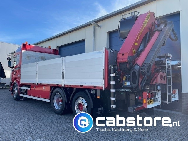 Scania R520 LB6X2*4HNB Euro 6 - Bouwjaar 2013 - Highline - Opticruise - Open box + Palfinger PK 24001-K B Autolaadkraan - Good condition ! - Kranbil: bild 5 Scania R520 LB6X2*4HNB Euro 6 - Bouwjaar 2013 - Highline - Opticruise - Open box + Palfinger PK 24001-K B Autolaadkraan - Good condition ! - Kranbil: bild 5