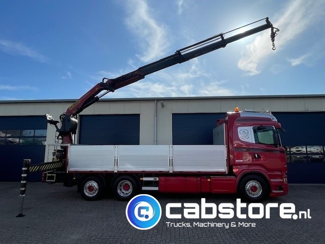 Scania R520 LB6X2*4HNB Euro 6 - Bouwjaar 2013 - Highline - Opticruise - Open box + Palfinger PK 24001-K B Autolaadkraan - Good condition ! - Kranbil: bild 3 Scania R520 LB6X2*4HNB Euro 6 - Bouwjaar 2013 - Highline - Opticruise - Open box + Palfinger PK 24001-K B Autolaadkraan - Good condition ! - Kranbil: bild 3