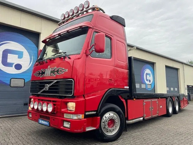 Volvo FH 12.460 6x2R Euro 3 - Oprijwagen - Machinetransporter - Year 2002 - APK tot 11-2025 - MANUAL - NL Truck - Biltransportbil lastbil: bild 1 Volvo FH 12.460 6x2R Euro 3 - Oprijwagen - Machinetransporter - Year 2002 - APK tot 11-2025 - MANUAL - NL Truck - Biltransportbil lastbil: bild 1