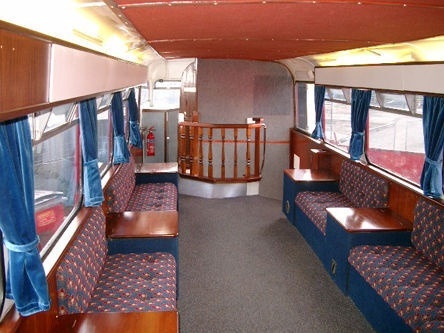 Dubbeldäckare buss Bristol LODEKKA (repainted 2023) Low Height British Double Decker Bus Ma: bild 6
