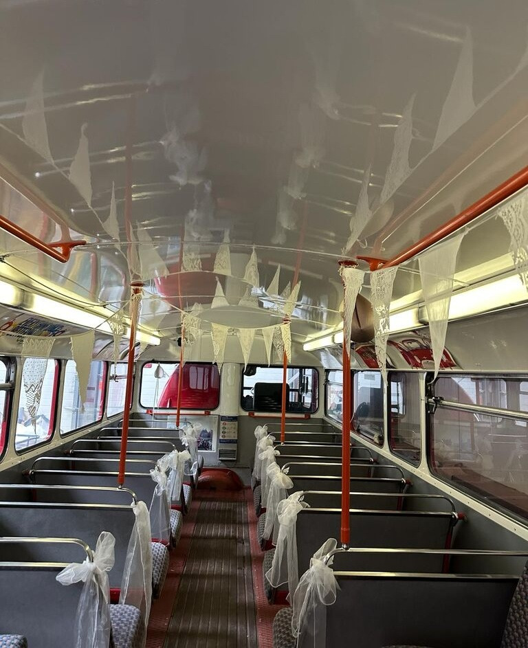 Dubbeldäckare buss British Bus Sightseeing Routemaster Nostalgic Heritage Classic Vintage: bild 6