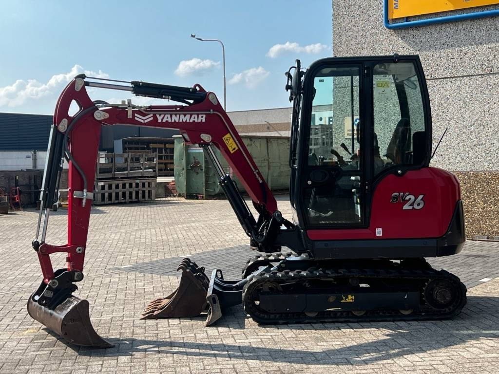 Yanmar SV26, quick bucket release, 294 hours, 2022! - Minigrävmaskin: bild 2 Yanmar SV26, quick bucket release, 294 hours, 2022! - Minigrävmaskin: bild 2