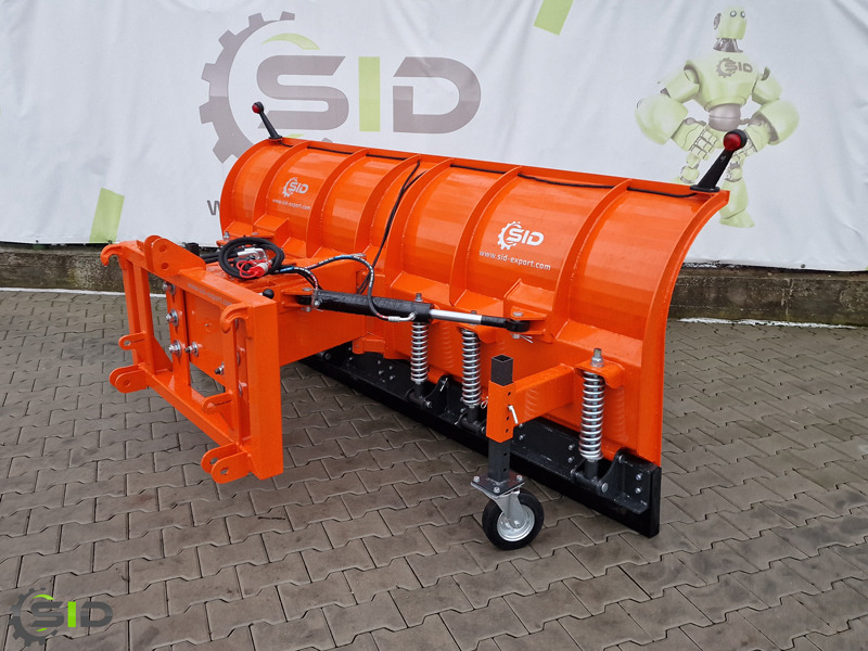 SID Municipal snow plough / Schneepflug kommunal gerade 2,6 m - Frontlastar för traktor för Kommunaltraktor: bild 3 SID Municipal snow plough / Schneepflug kommunal gerade 2,6 m - Frontlastar för traktor för Kommunaltraktor: bild 3